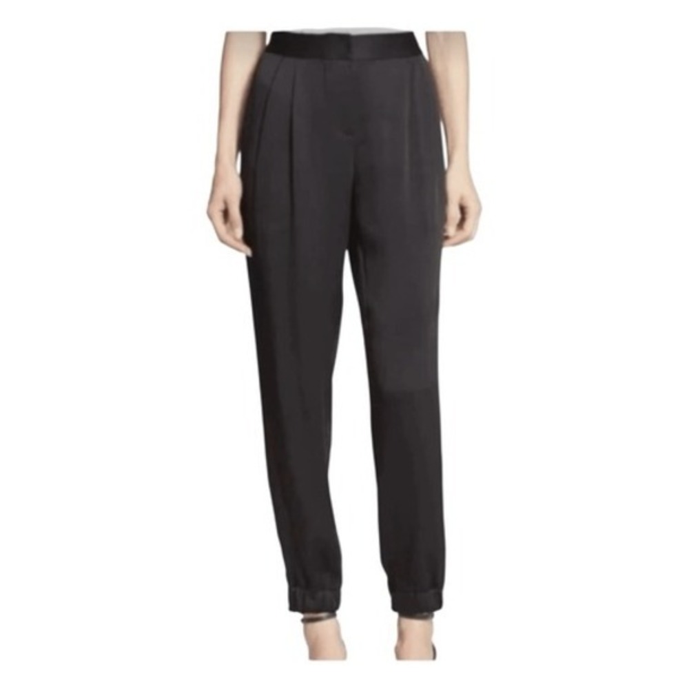 Kate Spade Satin Cinched Bottom Jogger Trouser Dress Pants 6 - Picture 4 of 13